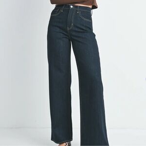 Just Black Denim Relaxed Wide Leg Jean